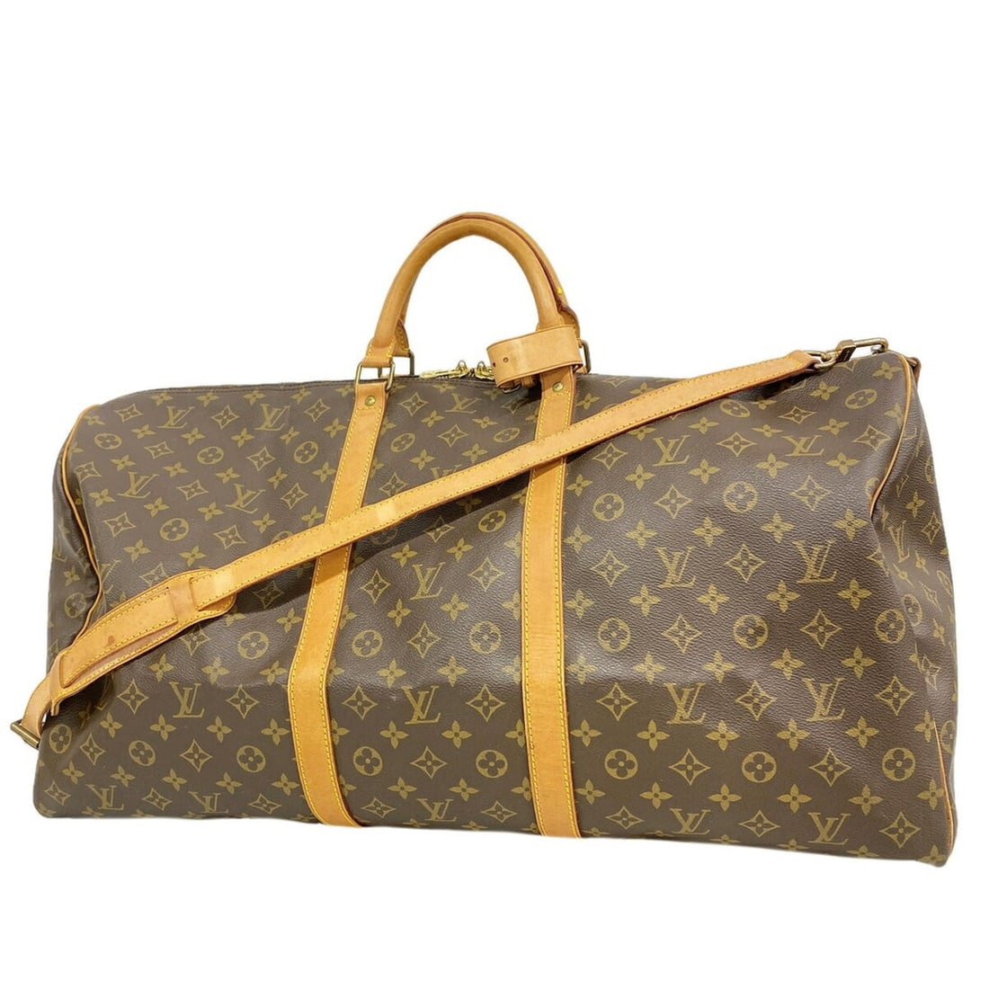Louis Vuitton Bag/Boston Bag Monogram Keepall Bandoulière 60 M41412 Brown Men's/Women's P3454236: --- Catalog ---Category: SizeSize (HxWxD): 33cm x 61.5cm x 27cm / 12.99'' x 24.21'' x 10.62''Category: DesignType: Boston bagColor: BrownGender: Men,WomenCategory: GeneralMPN: M41412Brand: Louis Vuitt