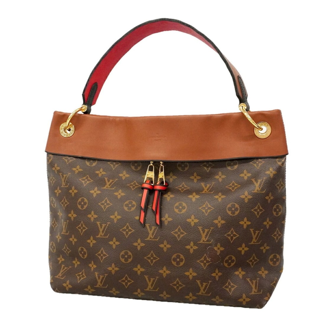 Louis Vuitton Monogram Tuileries Hobo Handbag M43155 Caramel Women's OP018763: --- Catalog ---Category: SizeSize (HxWxD): 33.5cm x 34cm x 11cm / 13.18'' x 13.38'' x 4.33''Category: DesignType: HandbagColor: CaramelGender: WomenCategory: GeneralMPN: M43155Brand: Louis Vuitton--- 