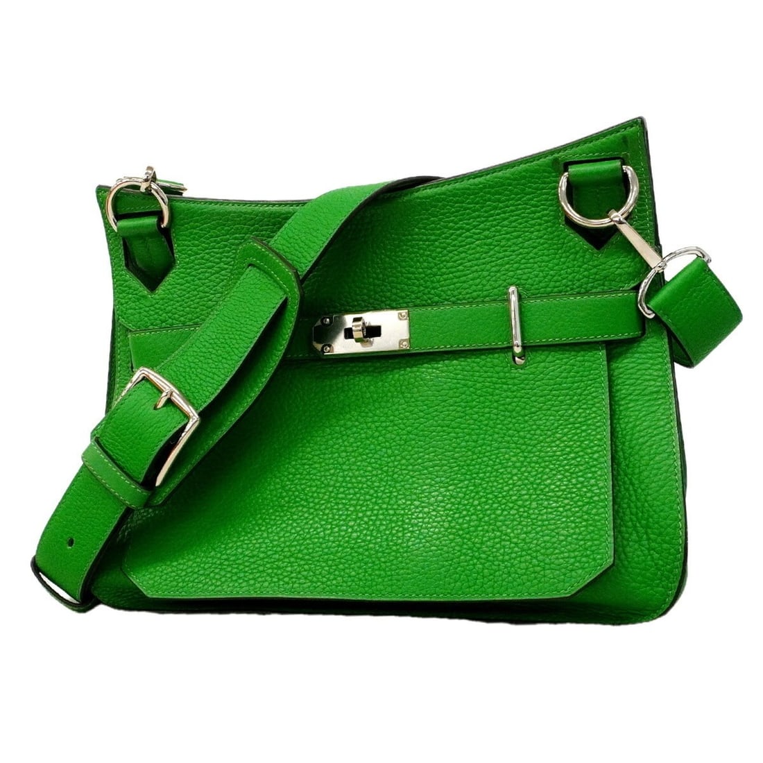 Hermes Jypsiere 31 Shoulder Bag, Taurillon Clemence Leather, Bamboo, R Stamp, Women's, OP018544: --- Catalog ---Category: SizeSize (HxWxD): 26cm x 28.5cm x 14cm / 10.23'' x 11.22'' x 5.51''Category: DesignType: Shoulder bagColor: BambouGender: WomenMaterial: Taurillon clemence leather Hardware Co