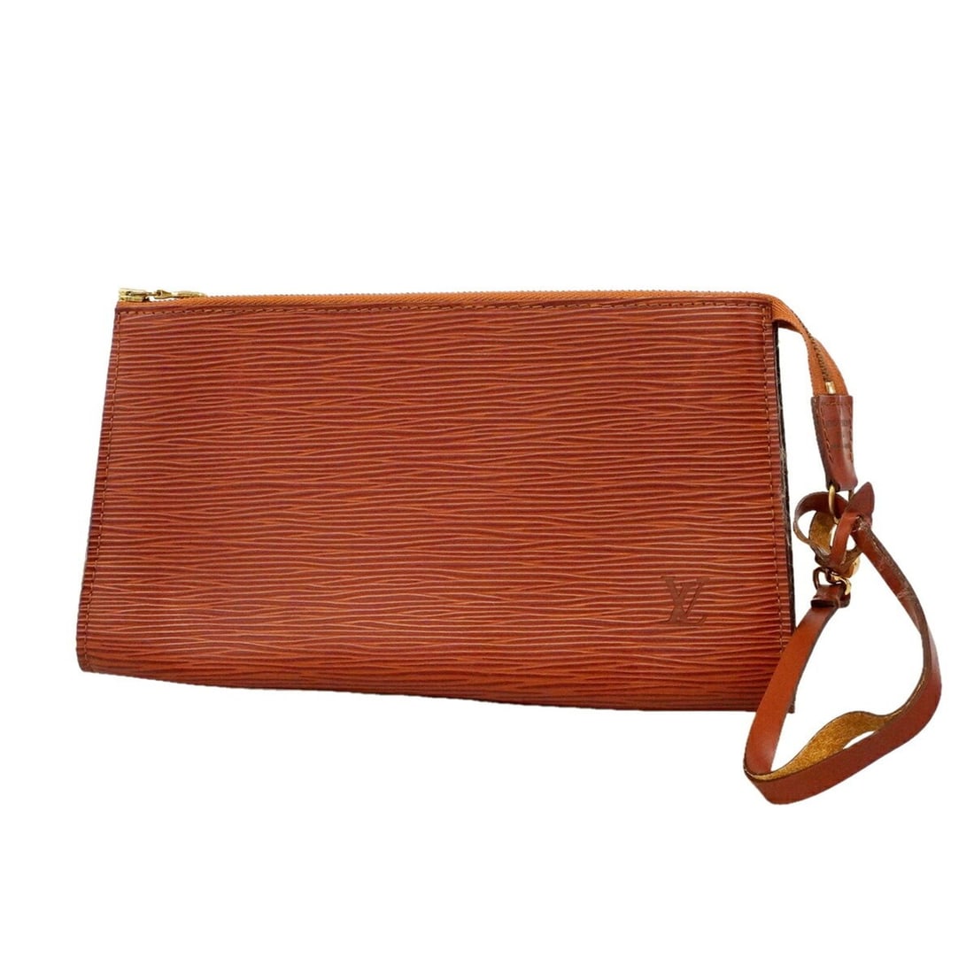 Louis Vuitton Bag/Pouch Epi Pochette Accessoires M52953 Kenya Brown Women's OP017577 (1 of 16)