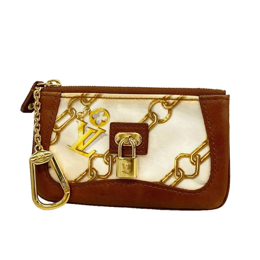 Louis Vuitton Monogram Charm Pochette Clé Wallet/Coin Case M95164 Blanc Women's OP015656: --- Catalog ---Category: SizeSize (HxWxD): 8cm x 13cm x 1cm / 3.14'' x 5.11'' x 0.39''Category: DesignType: Coin purse/coin caseColor: BlancGender: WomenCategory: GeneralMPN: M95164Brand: Louis Vuitto