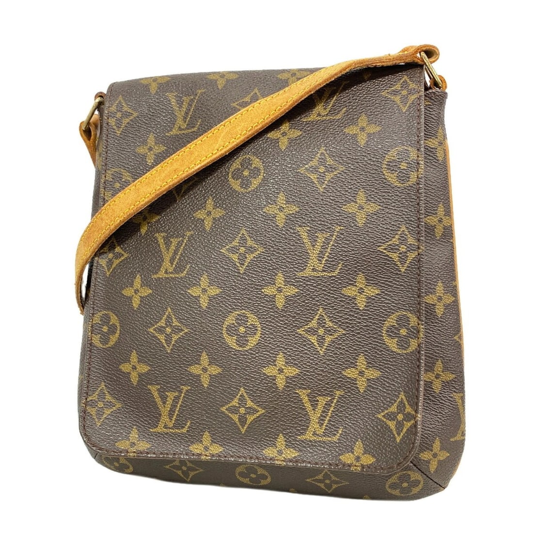 Louis Vuitton Monogram Musette Salsa Short Strap Shoulder Bag M51258 Brown Women's P3515715: --- Catalog ---Category: SizeSize (HxWxD): 24cm x 22cm x 2.5cm / 9.44'' x 8.66'' x 0.98''Category: DesignType: Shoulder bagColor: BrownGender: WomenCategory: GeneralMPN: M51258Brand: Louis Vuitton--- 