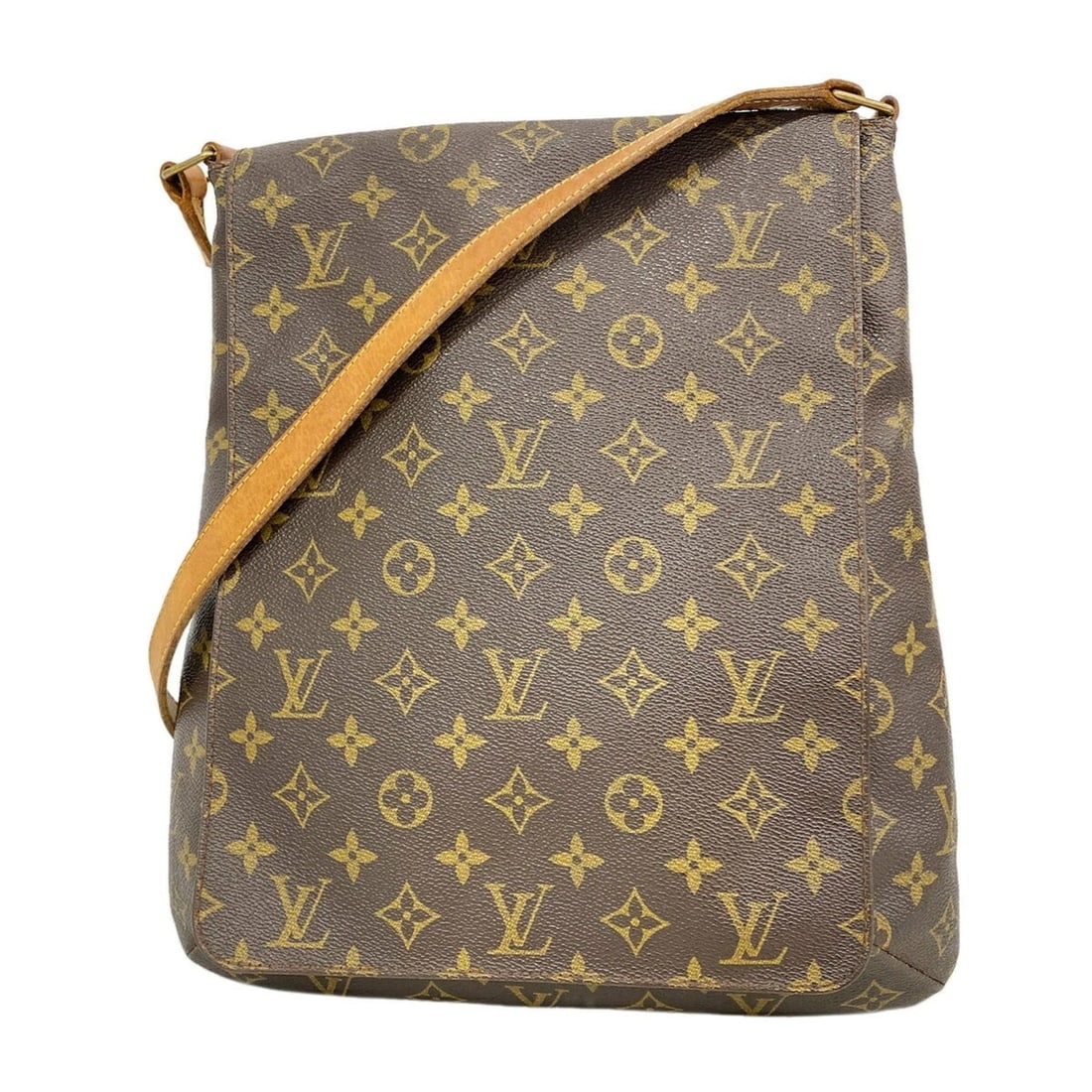 Louis Vuitton Monogram Musette Shoulder Bag M51256 Brown Women's P3515713: --- Catalog ---Category: SizeSize (HxWxD): 37cm x 30.5cm x 2cm / 14.56'' x 12'' x 0.78''Category: DesignType: Shoulder bagColor: BrownGender: WomenCategory: GeneralMPN: M51256Brand: Louis Vuitton--- I