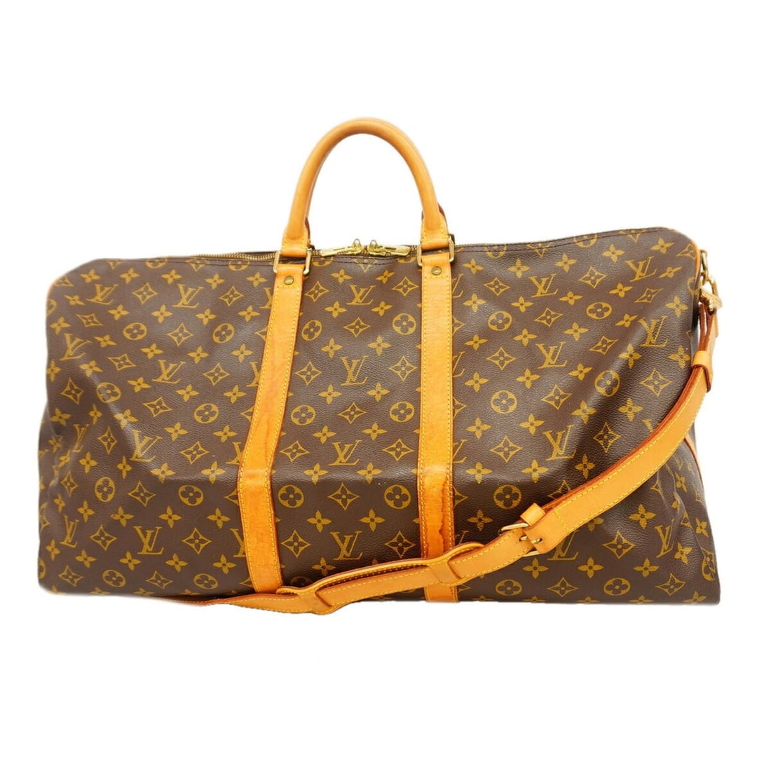 Louis Vuitton Bag/Boston Bag Monogram Keepall Bandoulière 55 M41414 Brown Men's/Women's P3493328: --- Catalog ---Category: SizeSize (HxWxD): 31cm x 55cm x 26cm / 12.2'' x 21.65'' x 10.23''Category: DesignType: Boston bagColor: BrownGender: Men,WomenCategory: GeneralMPN: M41414Brand: Louis Vuitton-