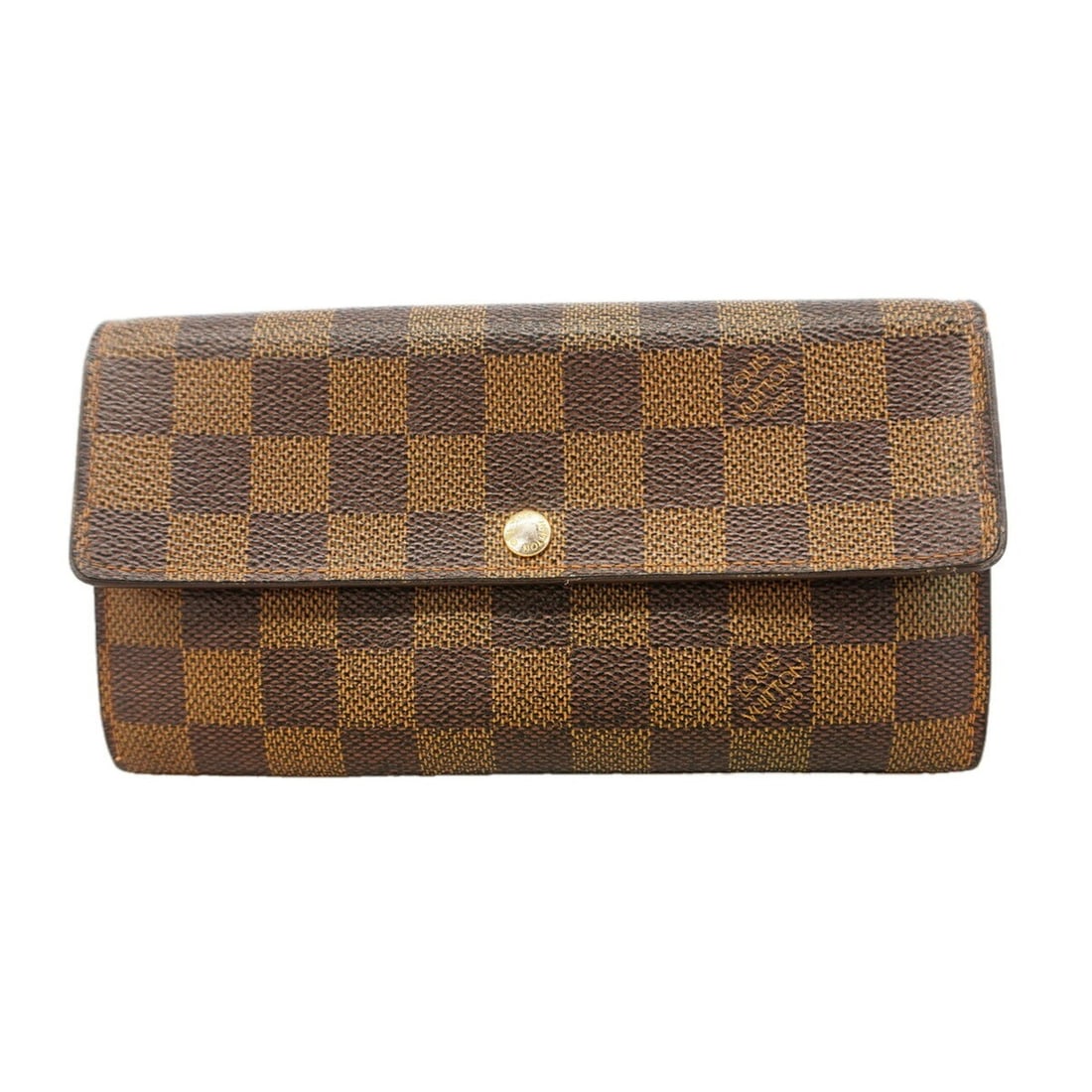 Louis Vuitton Damier Portefeuille Sarah Long Wallet N61734 Ebene Women's P3489103: --- Catalog ---Category: SizeSize (HxWxD): 10.5cm x 18.5cm x 2.5cm / 4.13'' x 7.28'' x 0.98''Category: DesignType: Long wallet (bi-fold)Color: EbeneGender: WomenCategory: GeneralMPN: N61734Brand: