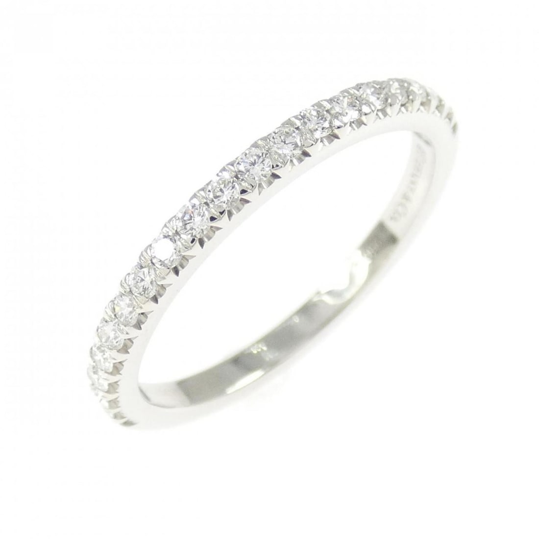 Tiffany & Co. Soleste Half Circle Ring: --- Catalog ---Category: SizeJP Size: 10.0US Size: 5.5Category: DesignType: Band ringStone: DiamondGender: WomenMaterial: Platinum 950Category: GeneralMPN: 60004106Brand: Tiffany--- Item List