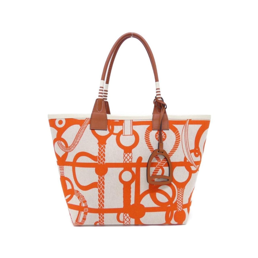 Hermes CLIC CLAC PANOPLIE EQUESTRE Steeple 083620CK Handbag: --- Catalog ---Category: SizeSize (HxWxD): 28cm x 46cm x 17cm / 11.02'' x 18.11'' x 6.69''Category: DesignType: HandbagColor: Beige, Ecru, OrangeMaterial: Swift leather Category: GeneralMPN: