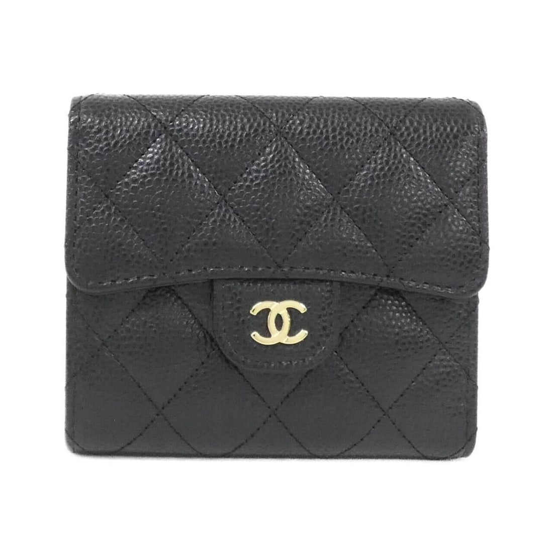 Chanel Timeless Classic Line AP0231 Wallet: --- Catalog ---Category: SizeSize (HxWxD): 10cm x 12cm x 2cm / 3.93'' x 4.72'' x 0.78''Category: DesignType: Wallet (tri-fold)Color: Black, BordeauxGender: WomenMaterial: Grained Calfskin Category: