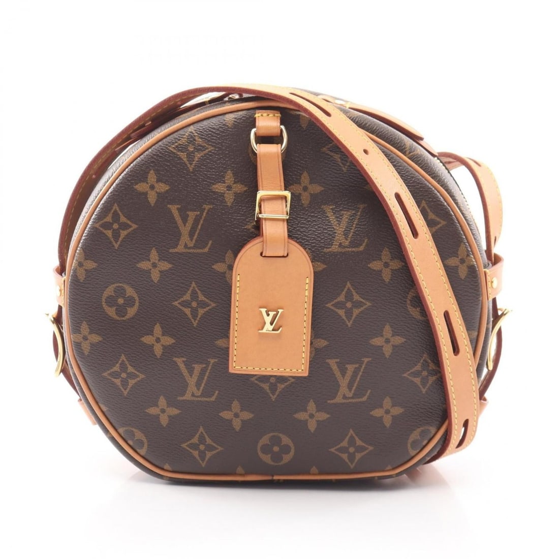 Louis Vuitton Boite Chapeau Souple MM Monogram Shoulder Bag/Handbag, Coated Canvas and Leather,: --- Catalog ---Category: SizeSize (HxWxD): 19cm x 16cm x 7cm / 7.48'' x 6.29'' x 2.75''Category: DesignType: Handbag, Shoulder bagColor: Brown, MonogramGender: WomenMaterial: Monogram , Leather