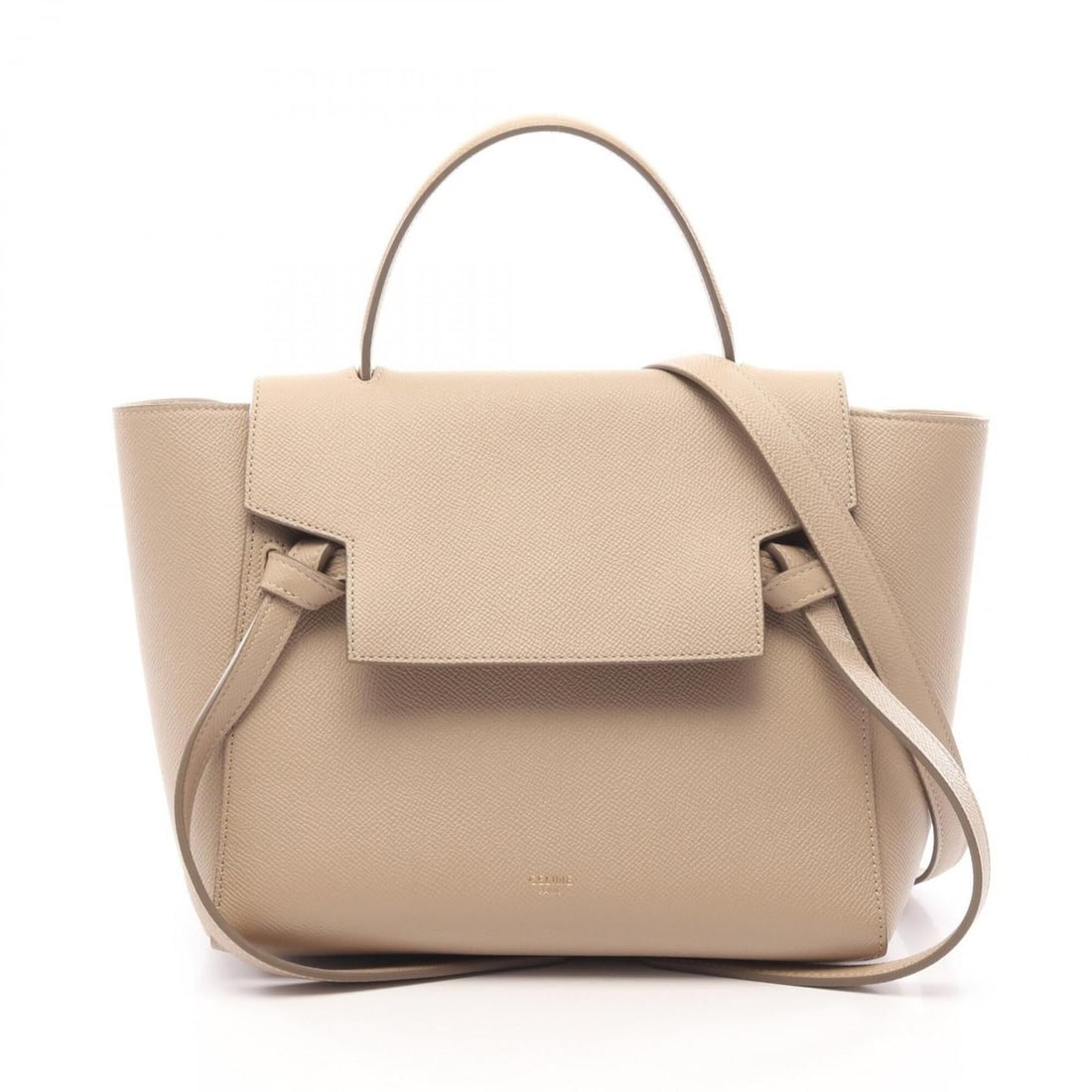 Celine BELT BAG MICRO - 2-way handbag, leather, women's, beige. (1 of 10)