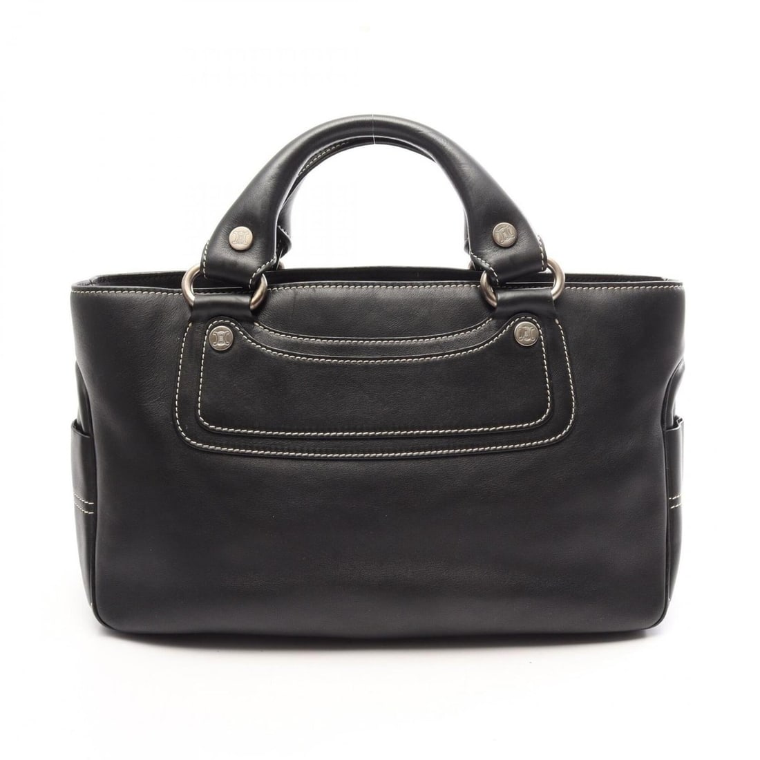 Celine Boogie Bag Handbag, Leather, Women's, Black (1 of 14)