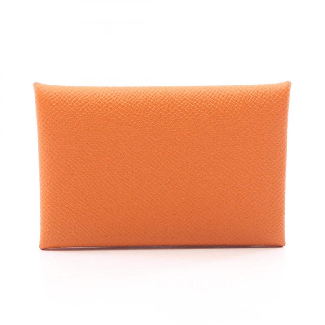 Hermes Calvi Verso Wallet - Coin Purse Leather Veau Epsom Women's Orange: --- Catalog ---Category: SizeSize (HxWxD): 7cm x 10.5cm x 1.5cm / 2.75'' x 4.13'' x 0.59''Category: DesignType: Coin purse/coin caseColor: Lime, OrangeGender: WomenMaterial: Epsom leather Category: Ge