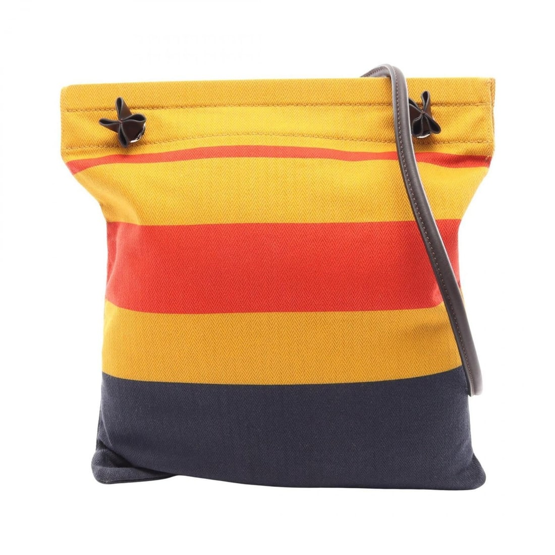Hermes Sac Aline MM Shoulder Bag Handbag Canvas Leather Toile Chevron Veau Swift Women's Multicolor: --- Catalog ---Category: SizeSize (HxWxD): 33.5cm x 29cm x 1cm / 13.18'' x 11.41'' x 0.39''Category: DesignType: Handbag, Shoulder bagColor: Ebene, Multi-colorGender: WomenMaterial: Canvas , Toile che
