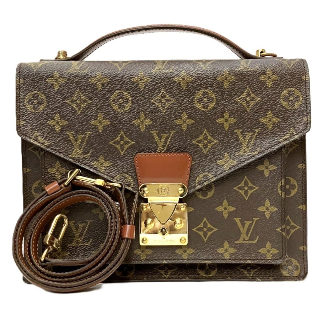 Louis Vuitton Monceau 28 Business Bag, Monogram Canvas, M51185: --- Catalog ---Category: SizeSize (HxWxD): 21cm x 28cm x 8cm / 8.26'' x 11.02'' x 3.14''Strap Length: 102cm - 120cm / 40.15'' - 47.24''Handle Length: 20cm / 7.87''Category: DesignType: BriefcaseColor: