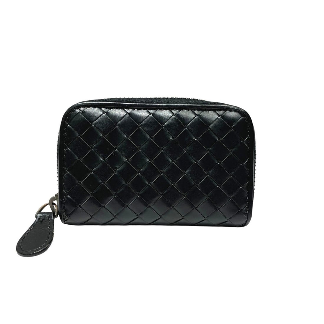 Bottega Veneta Coin Purse, Round Zipper, Leather, 114075 V4651 1000 (1 of 10)