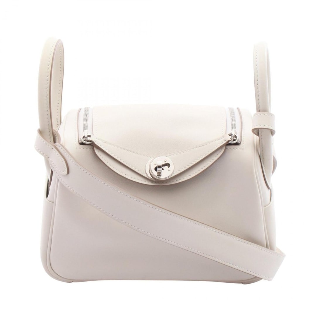 Hermes Lindy Mini Verso Gris Perle Meyer Shoulder Bag Handbag Leather Veau Swift Women's Grey: --- Catalog ---Category: SizeSize (HxWxD): 13cm x 17.5cm x 9cm / 5.11'' x 6.88'' x 3.54''Category: DesignType: Handbag, Shoulder bagColor: GrayGender: WomenMaterial: Swift leather , Leather Hardware C
