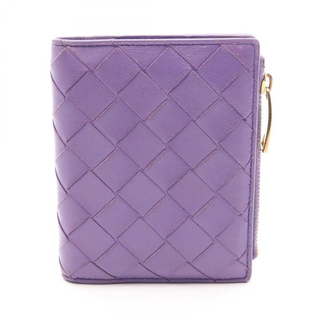 Bottega Veneta Intrecciato Bi-fold Wallet, Leather, Women's, Purple, 707601: --- Catalog ---Category: SizeSize (HxWxD): 11.5cm x 9cm x 2cm / 4.52'' x 3.54'' x 0.78''Category: DesignType: Wallet (bi-fold)Color: PurpleGender: WomenMaterial: Leather Category: GeneralLine: Intrecc