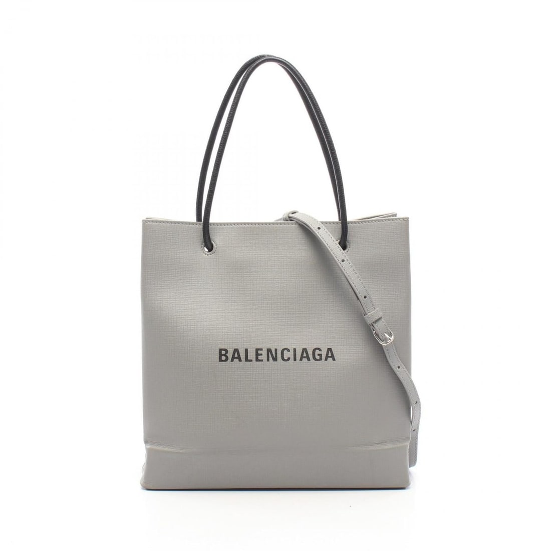 Balenciaga BALENCIAGA SHOPPING TOTE BAG S Shopping Tote Bag Handbag Leather Women's Gray/Black: --- Catalog ---Category: SizeSize (HxWxD): 27cm x 26cm x 9.5cm / 10.62'' x 10.23'' x 3.74''Category: DesignType: Handbag, Tote bagColor: Black, GrayGender: WomenMaterial: Leather Category: GeneralMPN: