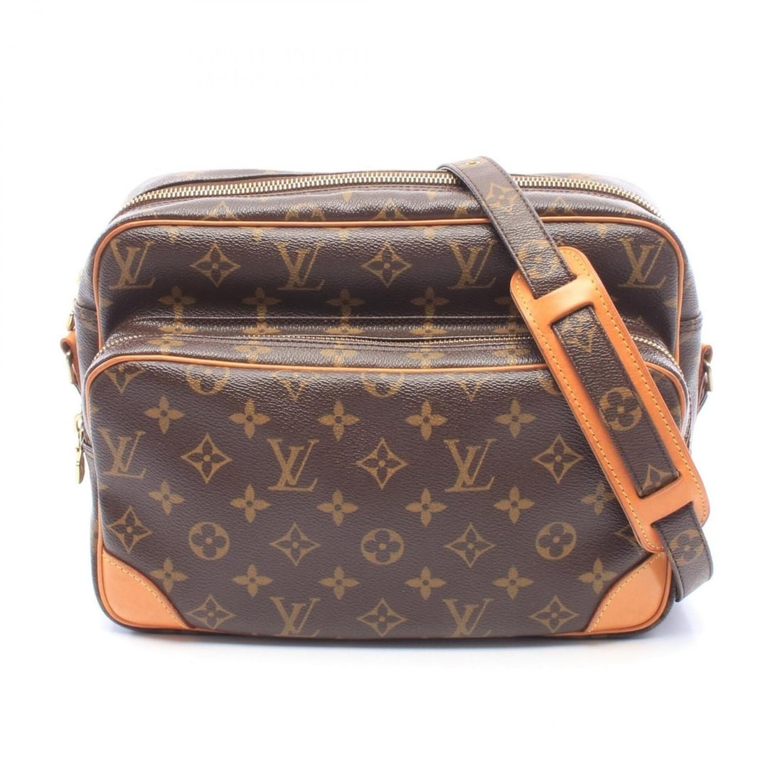 Louis Vuitton Nile Shoulder Bag/Handbag, Coated Canvas and Leather, Monogram Pattern, Women's, (1 of 10)