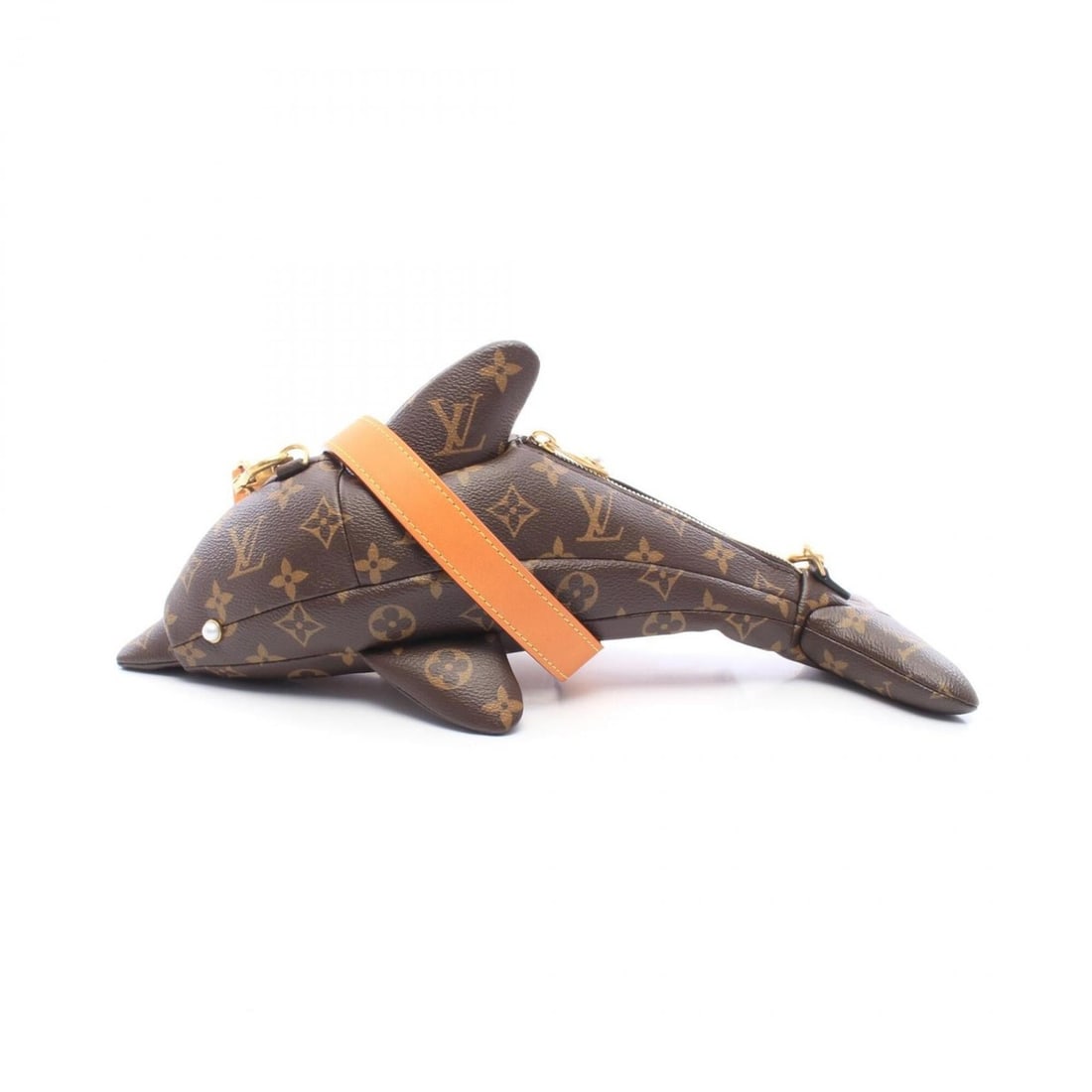 Louis Vuitton Dolphin Bag, Monogram Shoulder Bag/Handbag, Coated Canvas and Leather, Pattern,: --- Catalog ---Category: DesignType: Handbag, Shoulder bagColor: BrownGender: Men,WomenMaterial: Monogram , Leather Category: GeneralMPN: M14963Brand: Louis Vuitton--- Item List ---Section: ConditionR