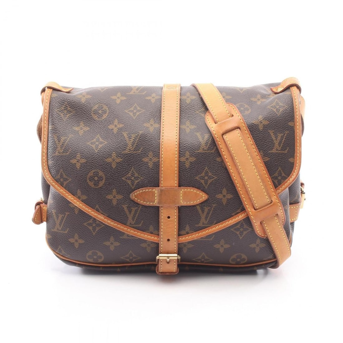 Louis Vuitton Saumur 30 Shoulder Bag/Handbag, Coated Canvas and Leather, Monogram Pattern, Women's,: --- Catalog ---Category: SizeSize (HxWxD): 22cm x 28cm x 6cm / 8.66'' x 11.02'' x 2.36''Category: DesignType: Handbag, Shoulder bagColor: BrownGender: WomenMaterial: Coated canvas , Leather Category: 