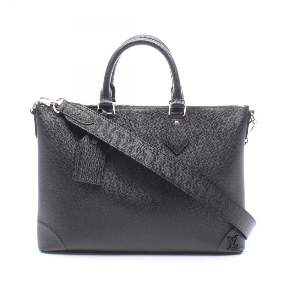 Louis Vuitton Slim Briefcase NV Taiga Noir 2-Way Handbag Leather Men's Black M30978: --- Catalog ---Category: SizeSize (HxWxD): 29cm x 41cm x 6cm / 11.41'' x 16.14'' x 2.36''Category: DesignType: Briefcase, HandbagColor: Black, NoirGender: MenMaterial: Taiga leather , Leather Category