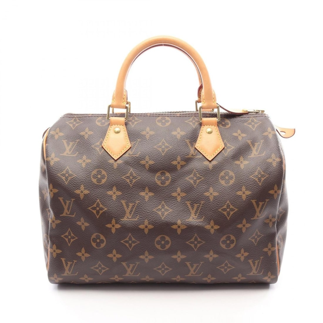 Louis Vuitton Speedy 30 Monogram Handbag, Coated Canvas and Leather, Pattern, Women's, Brown, M41108: --- Catalog ---Category: SizeSize (HxWxD): 22cm x 30cm x 17cm / 8.66'' x 11.81'' x 6.69''Category: DesignType: HandbagColor: BrownGender: WomenMaterial: Monogram , Leather Category: GeneralMPN: M41108