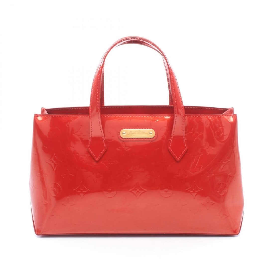 Louis Vuitton Wilshire PM Handbag, Leather, Vernis, Women's, Red, M93642: --- Catalog ---Category: SizeSize (HxWxD): 18cm x 33cm x 13.5cm / 7.08'' x 12.99'' x 5.31''Handle Length: 44cm - 56cm / 17.32'' - 22.04''Category: DesignType: HandbagColor: Pomme d'amour, Red colorGen