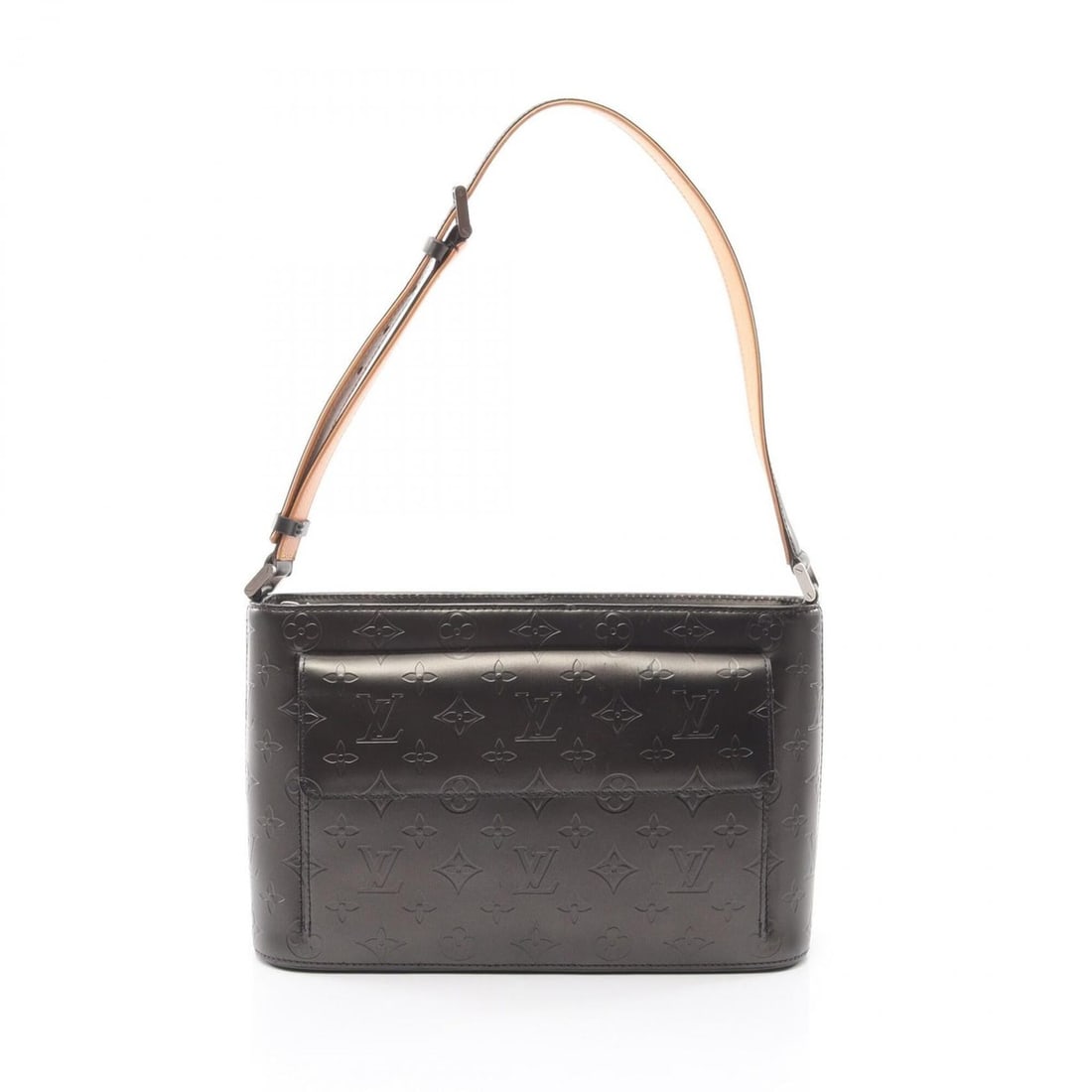 Louis Vuitton Alston Shoulder Bag/Handbag, Leather, Monogram Matte, Women's, Black, M55122: --- Catalog ---Category: SizeSize (HxWxD): 19cm x 30cm x 8cm / 7.48'' x 11.81'' x 3.14''Strap Length: 61cm - 71cm / 24.01'' - 27.95''Category: DesignType: Handbag, Shoulder bagColor: BlackGender: Wome