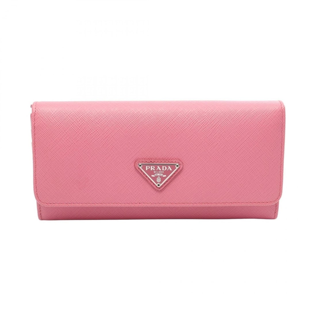 Prada PRADA Bi-fold Long Wallet, Saffiano Leather, Women's, Pink: --- Catalog ---Category: SizeSize (HxWxD): 9cm x 19cm x 2.5cm / 3.54'' x 7.48'' x 0.98''Category: DesignType: Long wallet (bi-fold)Color: PinkGender: WomenMaterial: Leather Leather/Fur Type: Saffiano 