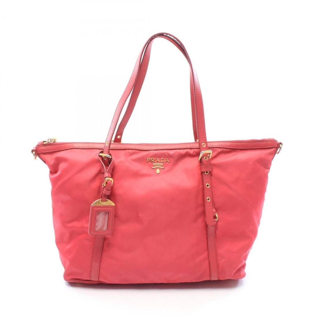 Prada PRADA Tote Bag Handbag Nylon Leather Women's Pink BR4253: --- Catalog ---Category: SizeSize (HxWxD): 30cm x 36.5cm x 15cm / 11.81'' x 14.37'' x 5.9''Category: DesignType: Handbag, Tote bagColor: PinkGender: WomenMaterial: Nylon , Leather Category: GeneralMPN