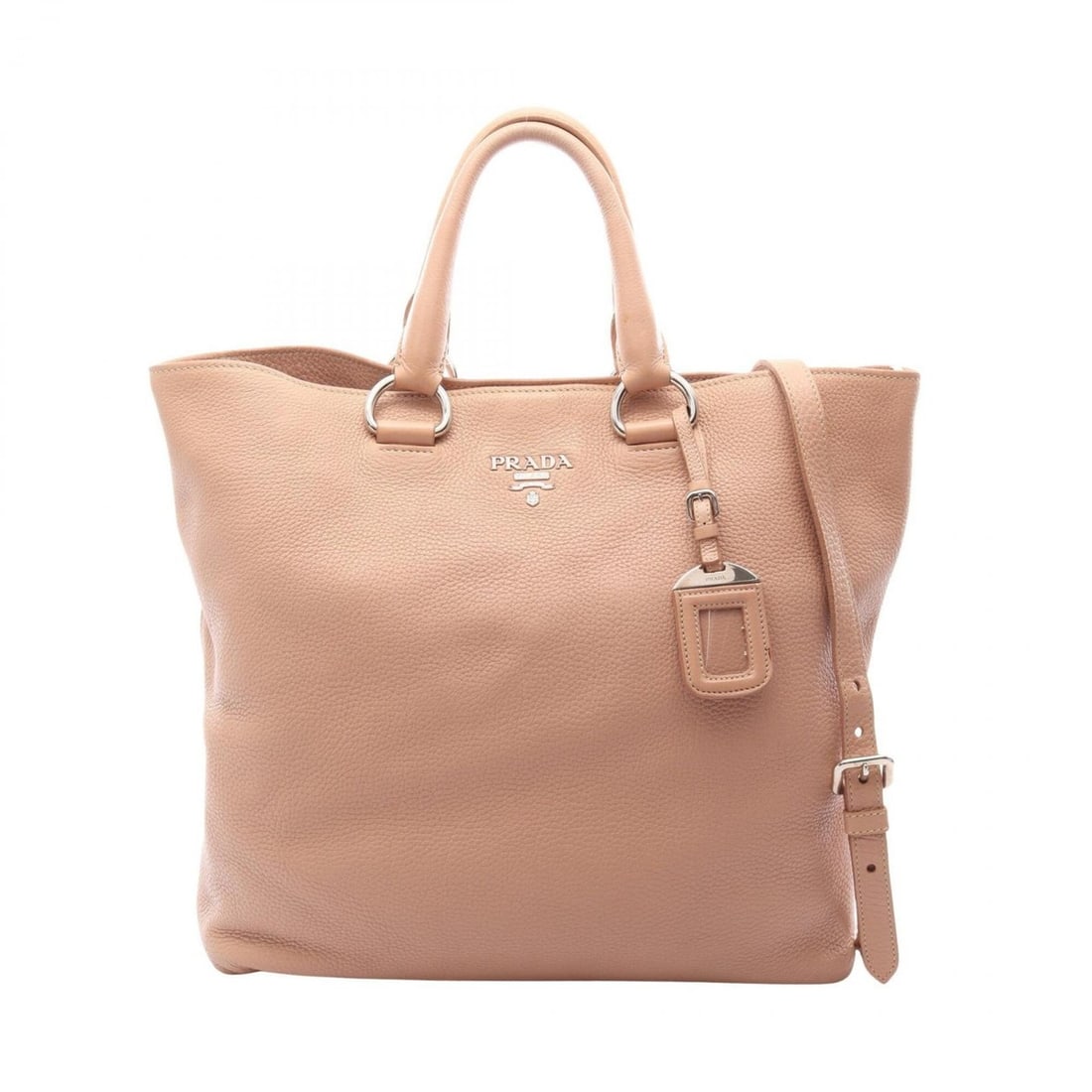 Prada VIT.DAINO 2-Way Tote Bag/Handbag, Leather, Women's, Pink (BN1713): --- Catalog ---Category: SizeSize (HxWxD): 34.5cm x 35.5cm x 13cm / 13.58'' x 13.97'' x 5.11''Category: DesignType: Handbag, Tote bagColor: PinkGender: WomenMaterial: Leather Category: GeneralBrand: P