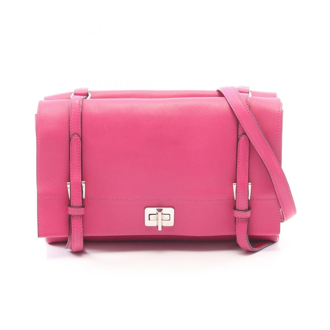 Prada LUX CALF Shoulder Bag/Handbag, Leather, Women's, Pink (BT0993): --- Catalog ---Category: SizeSize (HxWxD): 18cm x 26cm x 2cm / 7.08'' x 10.23'' x 0.78''Category: DesignType: Handbag, Shoulder bagColor: PinkGender: WomenMaterial: Leather Category: GeneralMPN: BT099