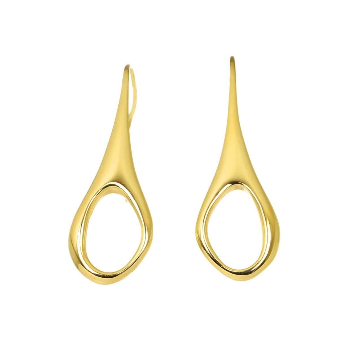 Gucci 18K Yellow Gold 750 Pierced Earrings: --- Catalog ---Category: SizeSize (HxWxD): 42.00mm x 14.30mm / 1.65'' x 0.56''Category: DesignType: Drop earringsGender: WomenMaterial: Yellow gold (18K)Category: GeneralBrand: Gucci--- Item List