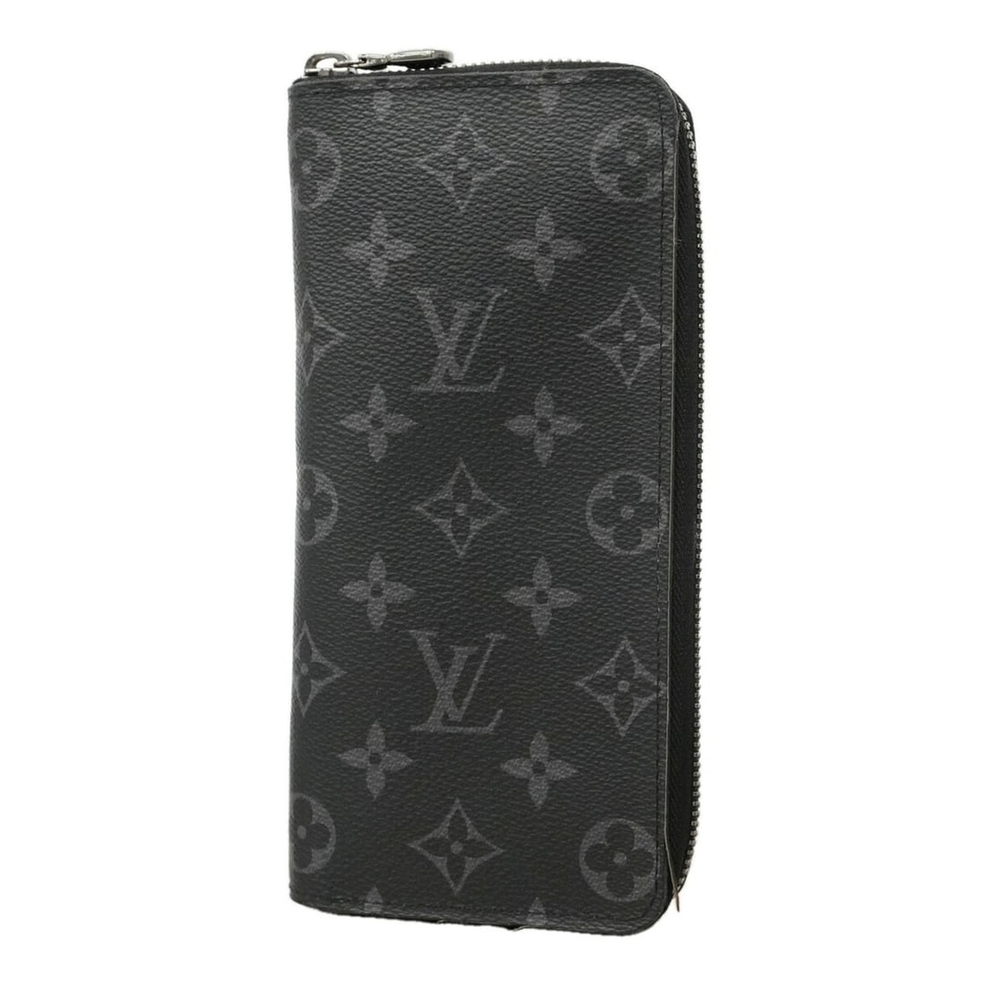 Louis Vuitton Monogram Eclipse Zippy Wallet Vertical M62295 Black Men's Long: --- Catalog ---Category: SizeSize (HxWxD): 20cm x 10cm x 2cm / 7.87'' x 3.93'' x 0.78''Category: DesignType: Long wallet (bi-fold)Color: BlackGender: MenCategory: GeneralMPN: M62295Brand: Louis Vuitto
