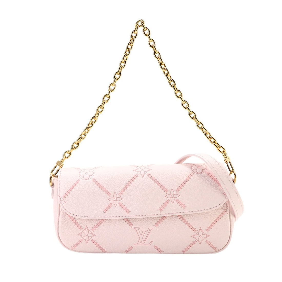Louis Vuitton Monogram Empreinte Wallet On Chain Ivy Shoulder Handbag Leather Light Brisk Couture (1 of 10)