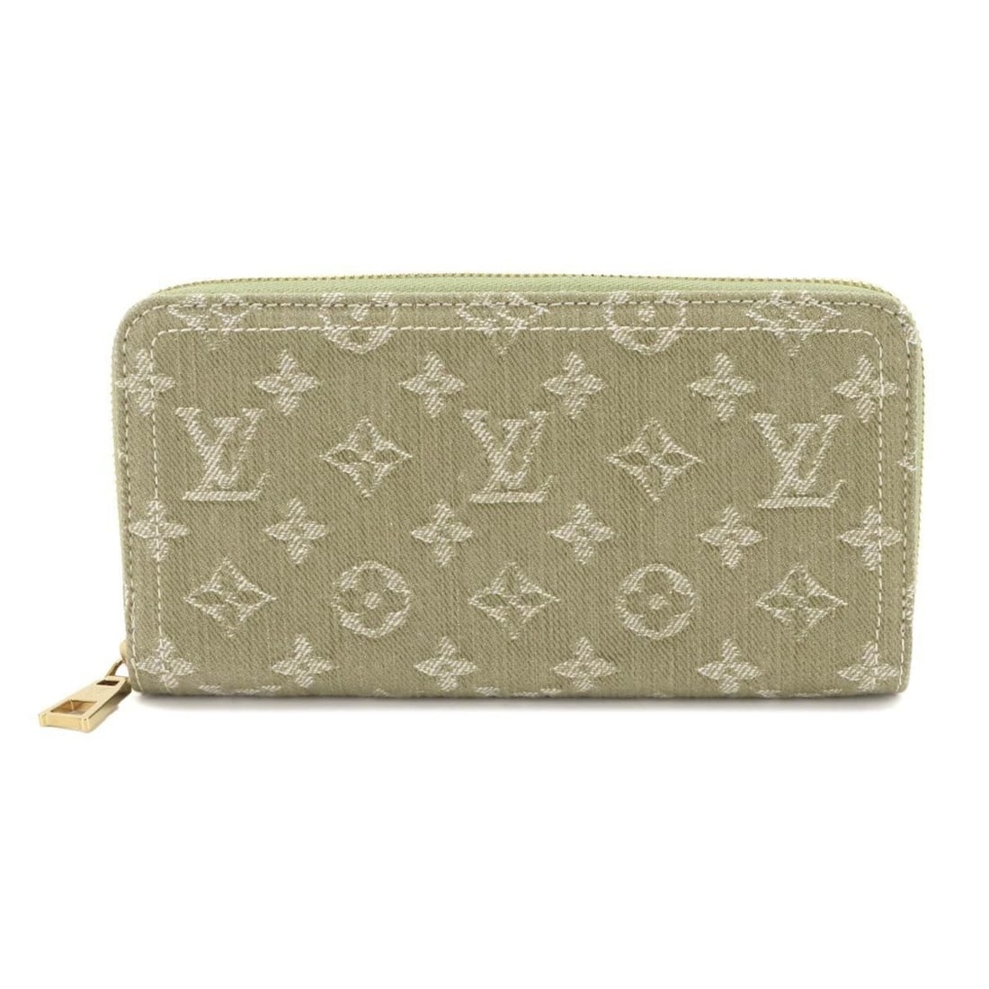 Louis Vuitton Monogram Denim Zippy Wallet Round Long Khaki M28297 RFID: --- Catalog ---Category: SizeSize (HxWxD): 10.5cm x 19.5cm x 2.5cm / 4.13'' x 7.67'' x 0.98''Category: DesignType: Long wallet (bi-fold)Color: KhakiGender: Women,MenMaterial: Monogram Denim Category: 