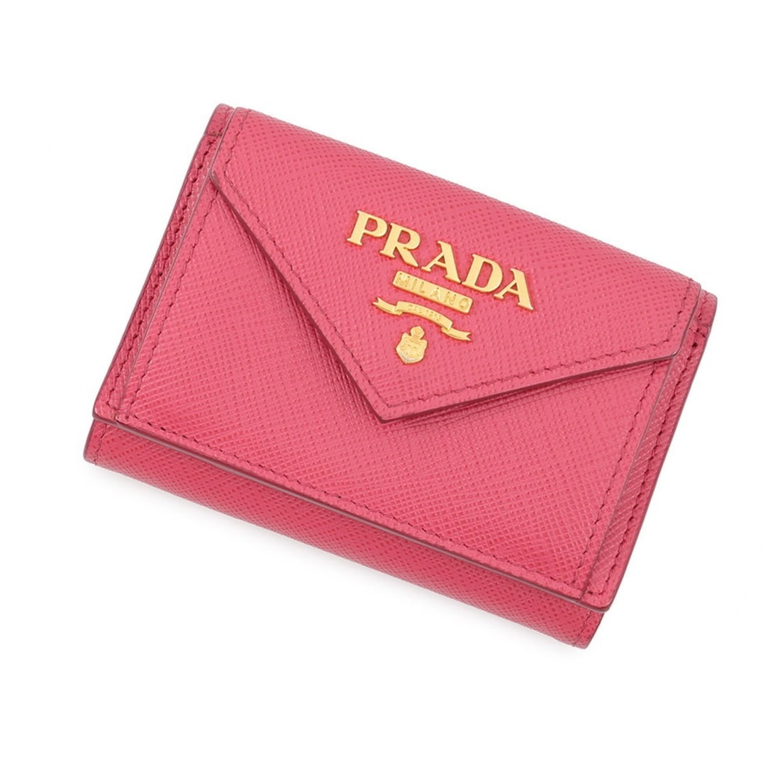 Prada Tri-fold Wallet Saffiano 1MH021 PRADA Compact Women's WALLET (1 of 13)