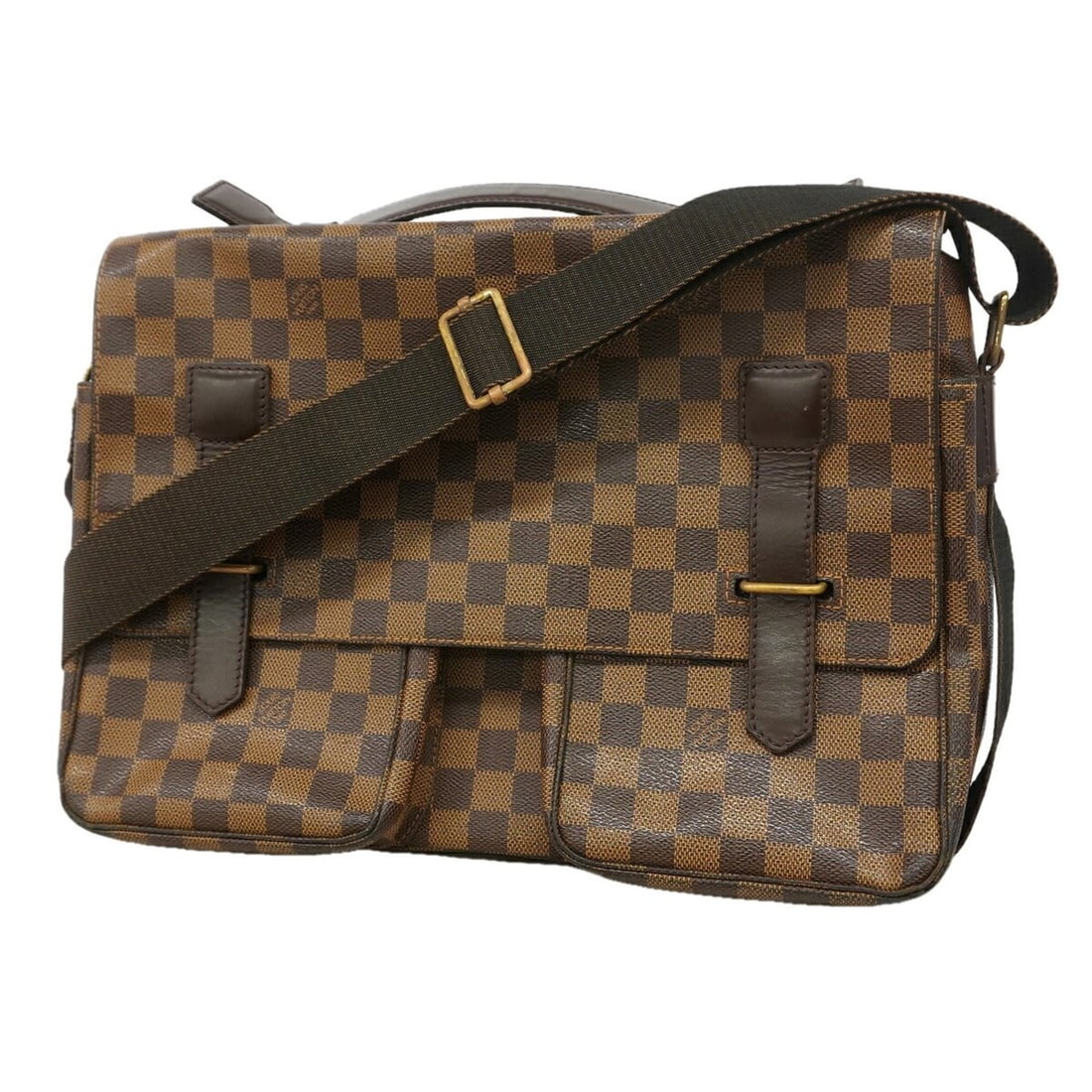 Louis Vuitton Damier Broadway Handbag N42270 Ebene 2-way bag for women: --- Catalog ---Category: SizeSize (HxWxD): 25cm x 35cm x 12cm / 9.84'' x 13.77'' x 4.72''Category: DesignType: HandbagColor: EbeneGender: WomenCategory: GeneralMPN: N42270Brand: Louis Vuitton--- Item 