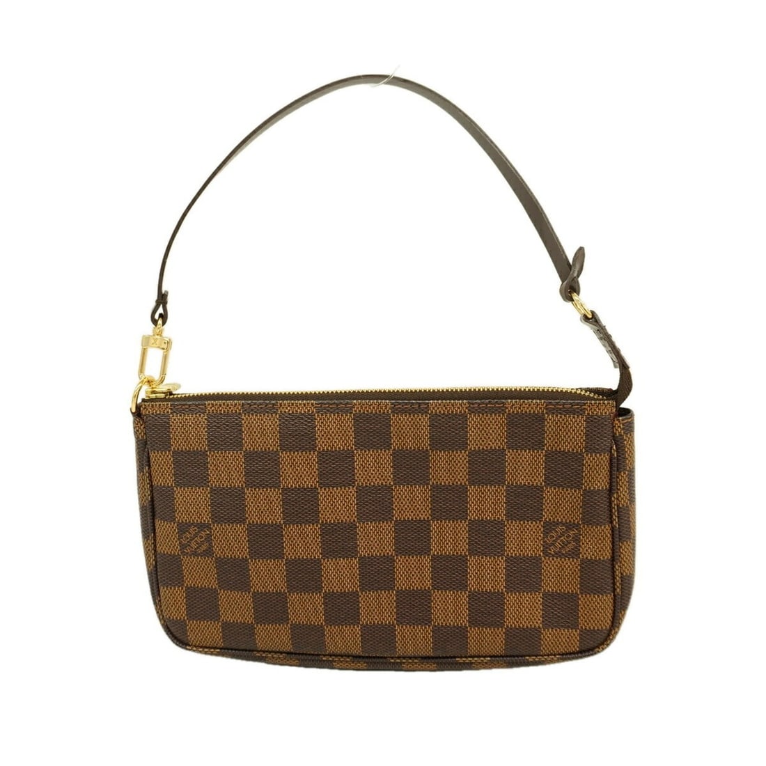 Louis Vuitton Damier Pochette Accessoires Bag/Pouch N51985 Ebene Women's: --- Catalog ---Category: SizeSize (HxWxD): 12.5cm x 21cm x 4cm / 4.92'' x 8.26'' x 1.57''Category: DesignType: PouchColor: EbeneGender: WomenCategory: GeneralMPN: N51985Brand: Louis Vuitton--- Item Li