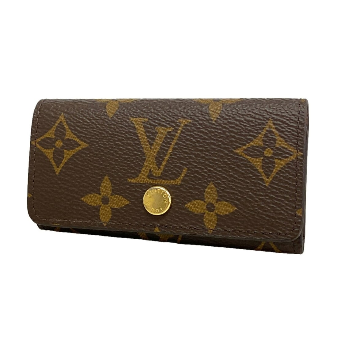 Louis Vuitton Accessory Key Case Monogram Multicles 4 M69517 Brown Men's Women's (1 of 8)