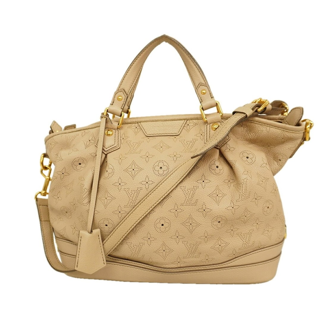 Louis Vuitton Mahina Stella PM Handbag M93982 Sable 2-way bag for women: --- Catalog ---Category: SizeSize (HxWxD): 28cm x 33cm x 15cm / 11.02'' x 12.99'' x 5.9''Category: DesignType: HandbagColor: SableGender: WomenCategory: GeneralMPN: M93982Brand: Louis Vuitton--- Item 