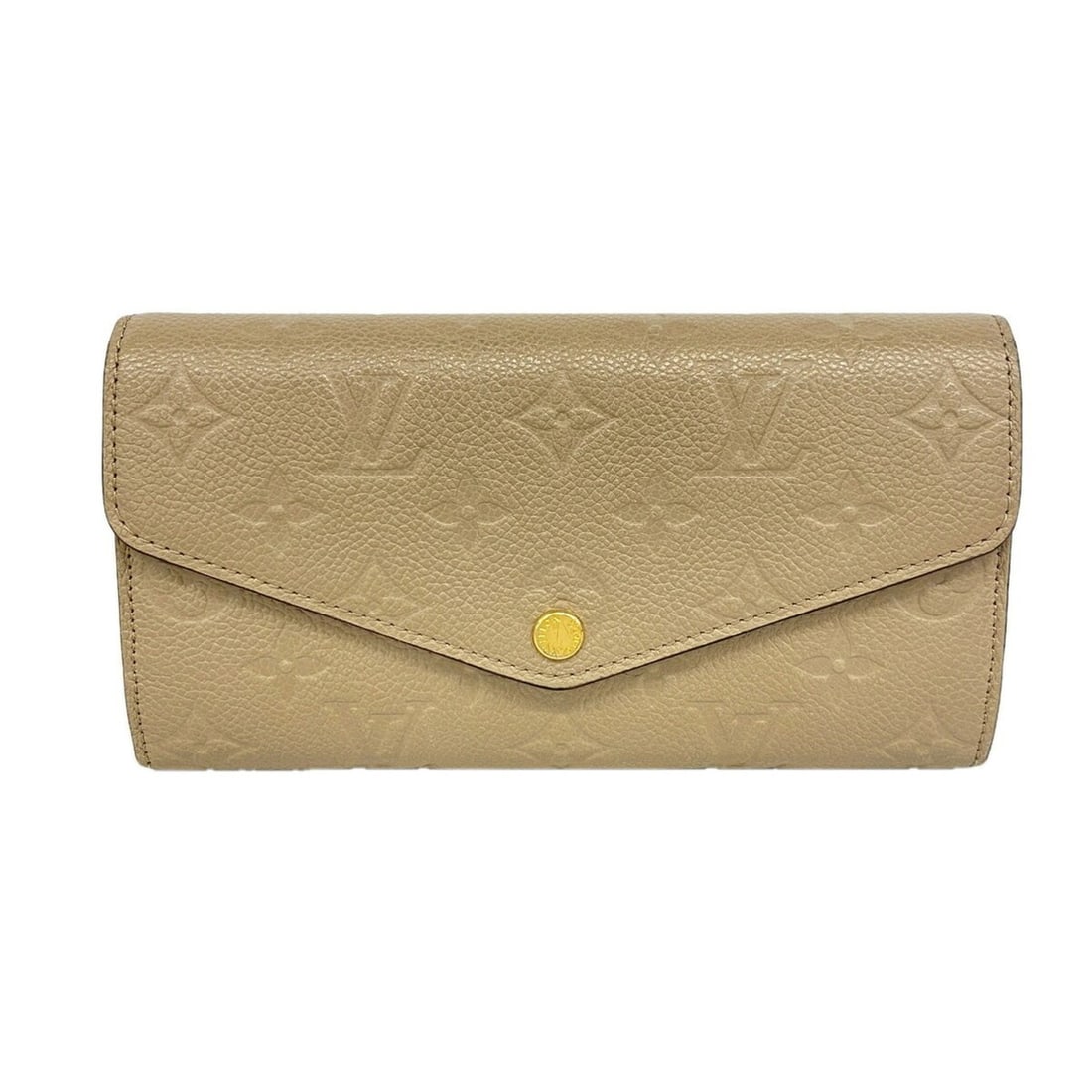 Louis Vuitton Monogram Empreinte Portefeuille Sarah Long Wallet M82256 Tourtrere Women's: --- Catalog ---Category: SizeSize (HxWxD): 10.5cm x 19cm x 3cm / 4.13'' x 7.48'' x 1.18''Category: DesignType: Long wallet (bi-fold)Color: TourterelleGender: WomenCategory: GeneralMPN: M82256Brand: Lo