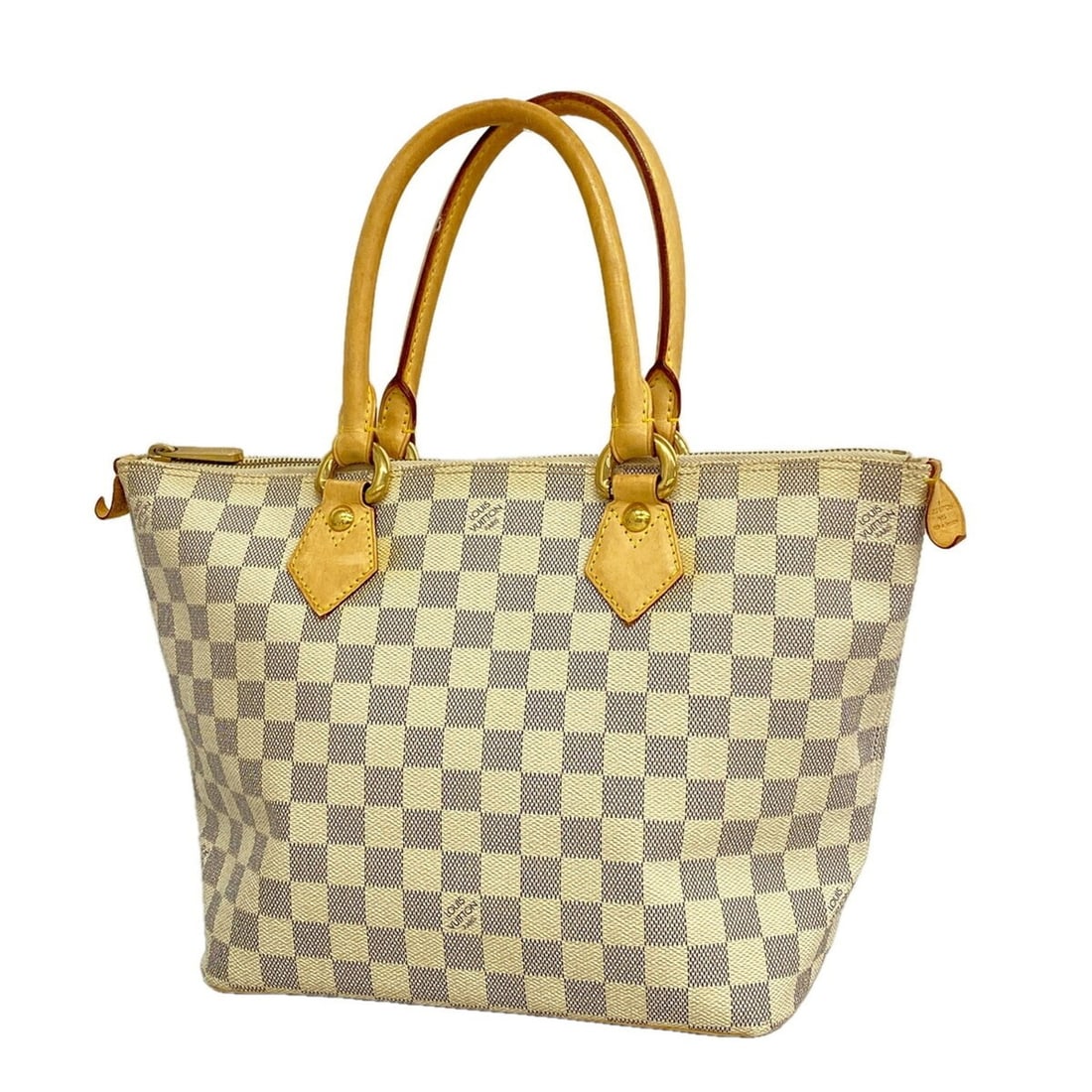 Louis Vuitton Damier Azur Saleya PM Handbag N51186 White Women's: --- Catalog ---Category: SizeSize (HxWxD): 23.5cm x 26cm x 14cm / 9.25'' x 10.23'' x 5.51''Category: DesignType: HandbagColor: WhiteGender: WomenCategory: GeneralMPN: N51186Brand: Louis Vuitton--- Ite
