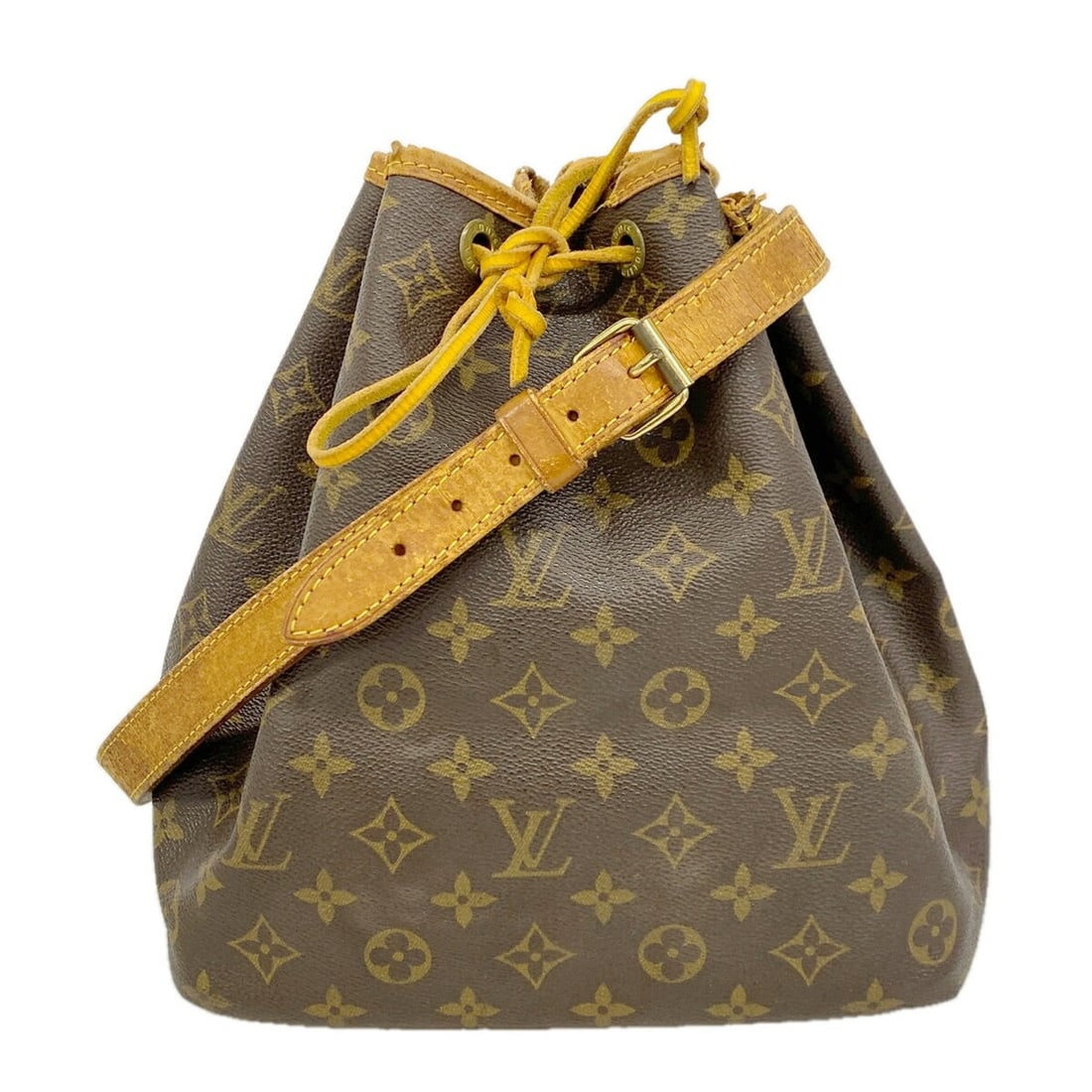 Louis Vuitton Monogram Petit Noé Shoulder Bag M42226 Brown Women's: --- Catalog ---Category: SizeSize (HxWxD): 27cm x 24cm x 18cm / 10.62'' x 9.44'' x 7.08''Category: DesignType: Shoulder bagColor: BrownGender: WomenCategory: GeneralMPN: M42226Brand: Louis Vuitton--- 