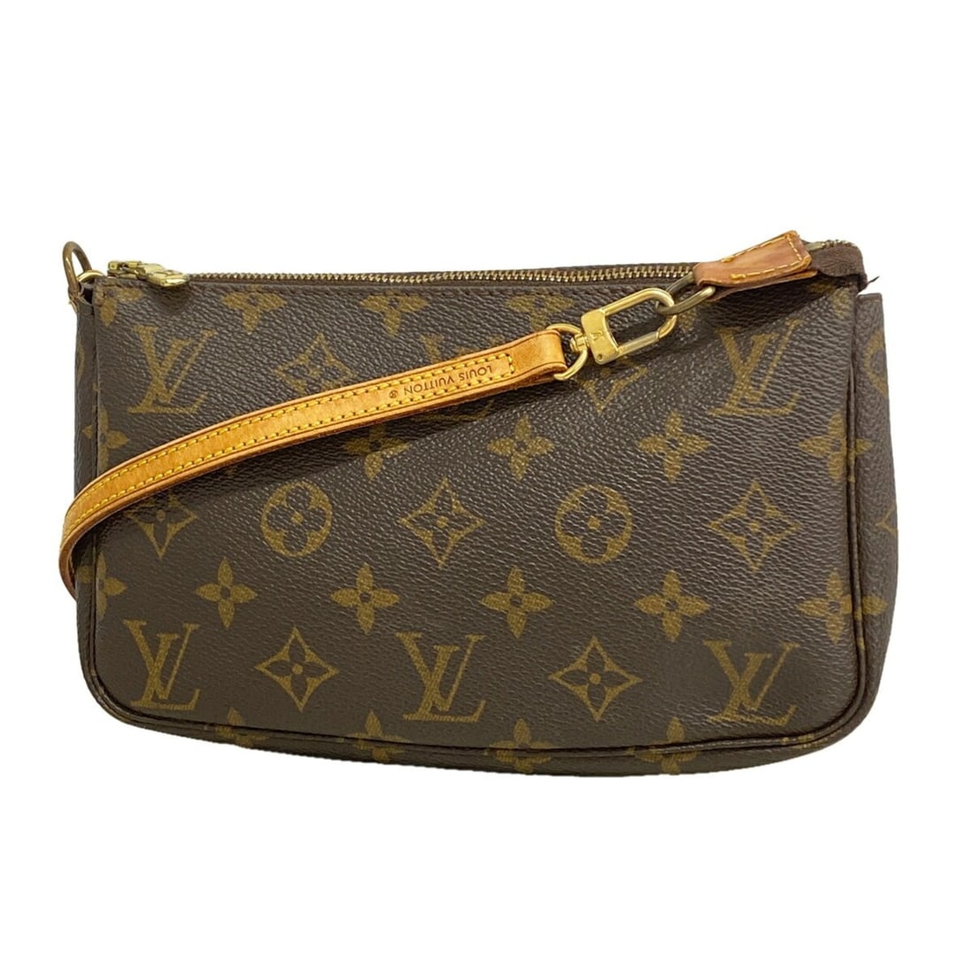 Louis Vuitton Monogram Pochette Accessoires M51980 Brown Women's Bag/Pouch: --- Catalog ---Category: SizeSize (HxWxD): 13cm x 21cm x 4cm / 5.11'' x 8.26'' x 1.57''Category: DesignType: PouchColor: BrownGender: WomenCategory: GeneralMPN: M51980Brand: Louis Vuitton--- Item List