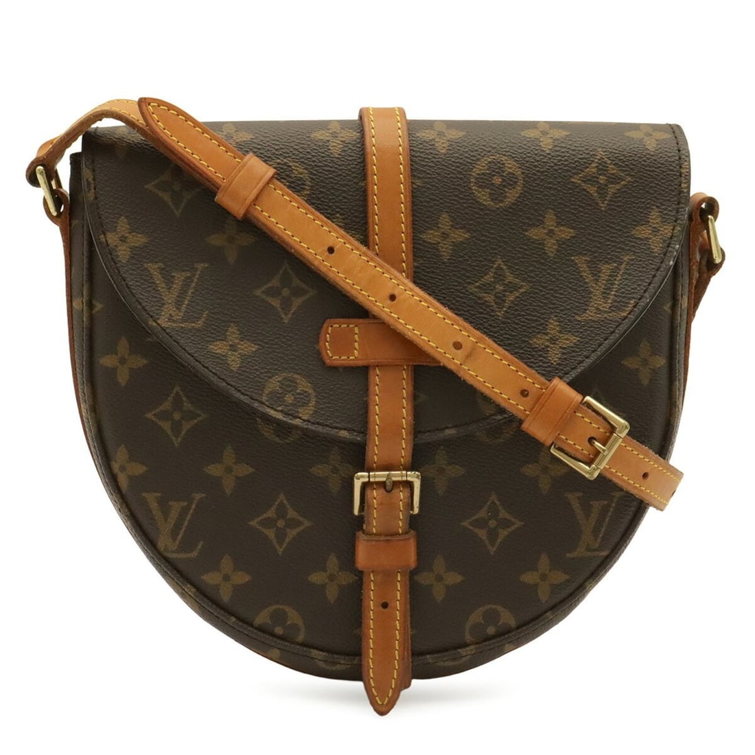 LOUIS VUITTON Louis Vuitton Monogram Chantilly Shoulder Bag Pochette M51233: --- Catalog ---Category: SizeSize (HxWxD): 21cm x 22.5cm x 6.5cm / 8.26'' x 8.85'' x 2.55''Category: DesignType: Pochette, Shoulder bagColor: Brown, MonogramGender: WomenMaterial: Monogram Category: G