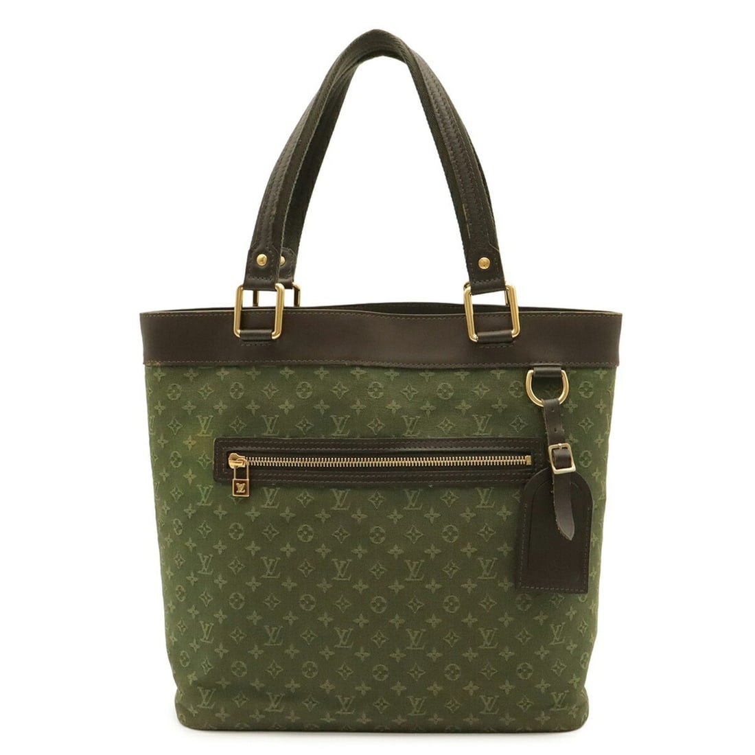 LOUIS VUITTON Louis Vuitton Monogram Mini Lucille GM Tote Bag Shoulder Canvas Leather TST Khaki: --- Catalog ---Category: SizeSize (HxWxD): 31cm x 30cm x 10cm / 12.2'' x 11.81'' x 3.93''Category: DesignType: Shoulder bag, Tote bagColor: Green, Monogram, TST KhakiGender: Women,MenMaterial: Monogra