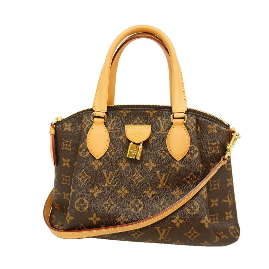Louis Vuitton Monogram Rivoli PM Handbag M44543 Brown 2-way bag for women: --- Catalog ---Category: SizeSize (HxWxD): 23cm x 30cm x 10cm / 9.05'' x 11.81'' x 3.93''Category: DesignType: HandbagColor: BrownGender: WomenCategory: GeneralMPN: M44543Brand: Louis Vuitton--- Item 