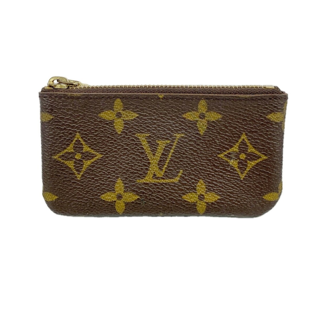 Louis Vuitton Monogram Pochette Clé M62650 Brown Wallet/Coin Case for Men and Women: --- Catalog ---Category: SizeSize (HxWxD): 6.5cm x 11.5cm x 1cm / 2.55'' x 4.52'' x 0.39''Category: DesignType: Coin purse/coin caseColor: BrownGender: Men,WomenCategory: GeneralMPN: M62650Brand: Loui